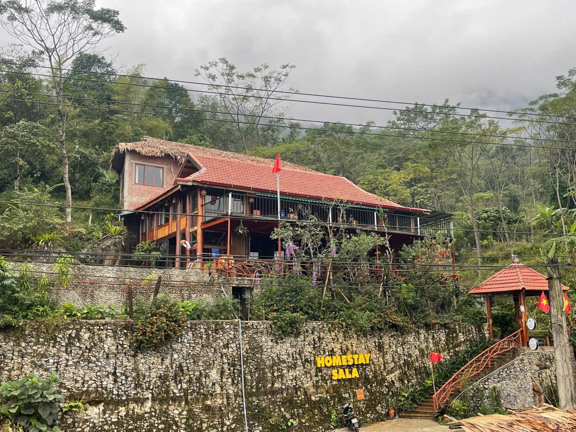 Pu Luong Sala Homestay Huong Ba Thuoc Kültér fotó