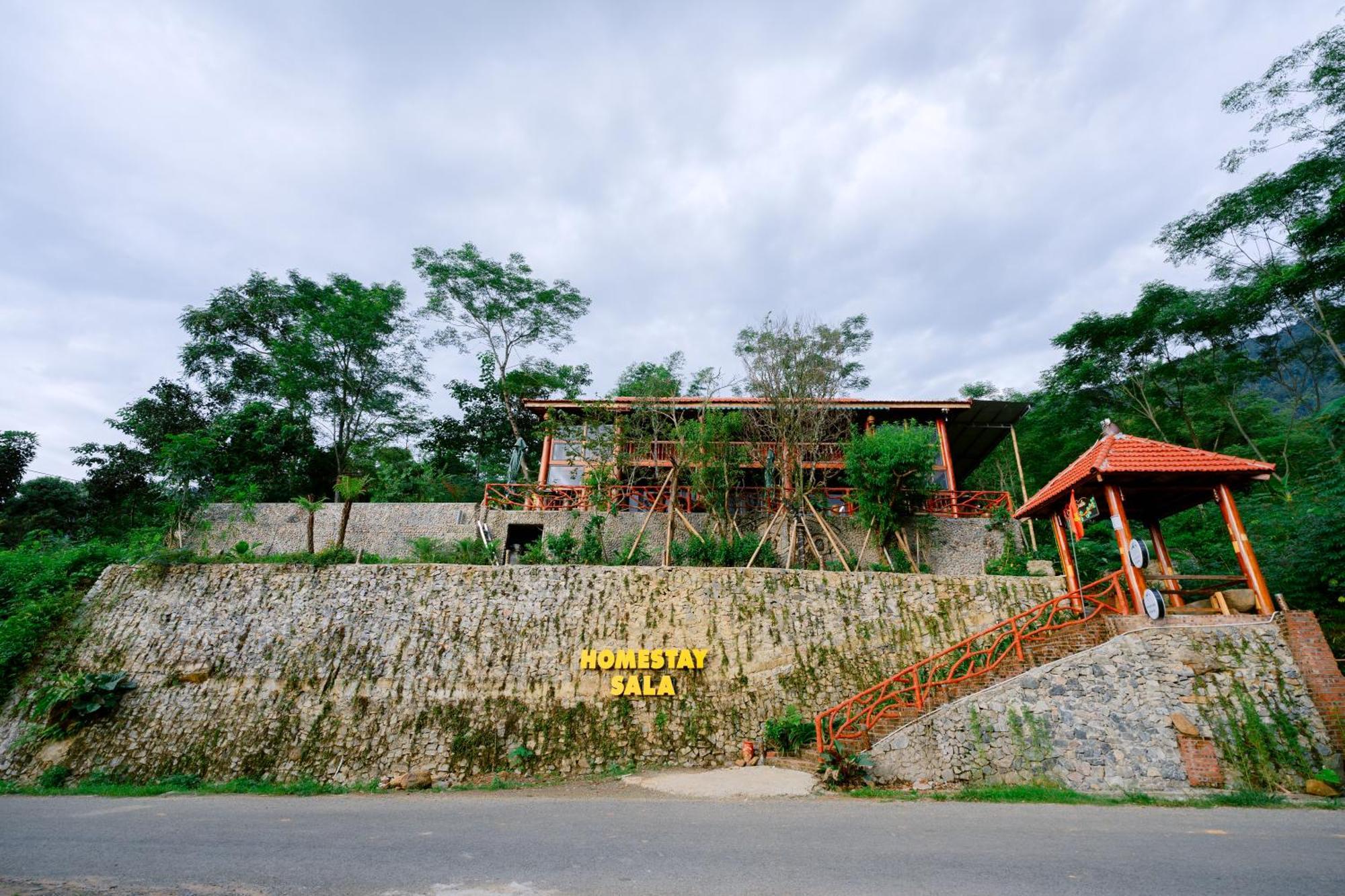 Pu Luong Sala Homestay Huong Ba Thuoc Kültér fotó