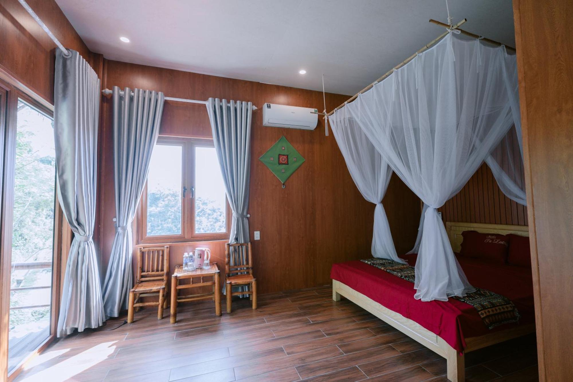Pu Luong Sala Homestay Huong Ba Thuoc Kültér fotó