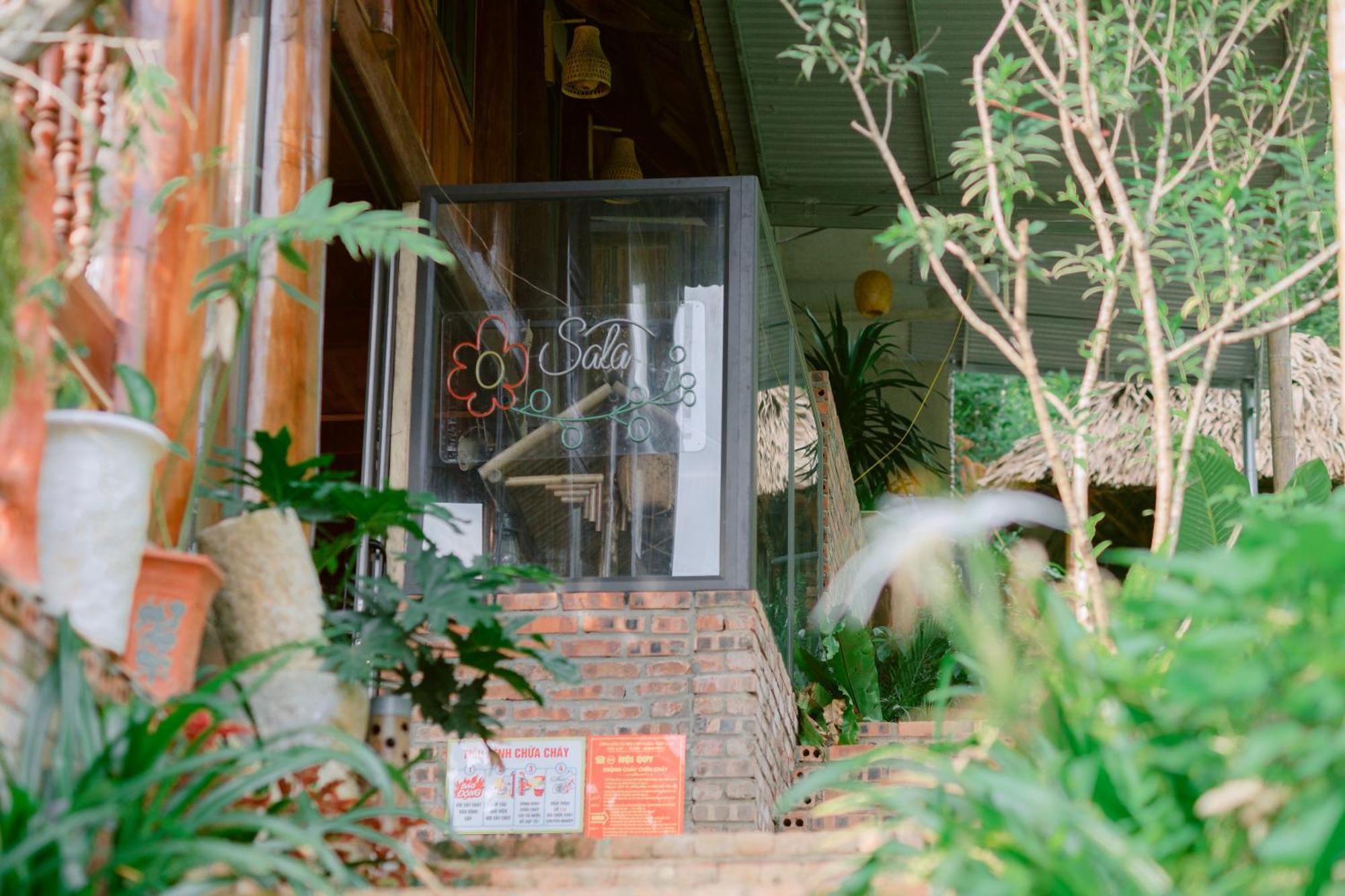 Pu Luong Sala Homestay Huong Ba Thuoc Kültér fotó