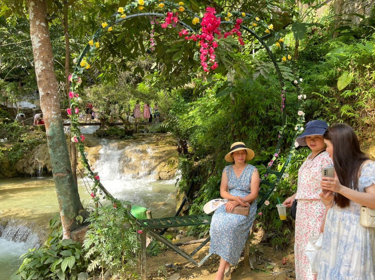 Pu Luong Sala Homestay Huong Ba Thuoc Kültér fotó