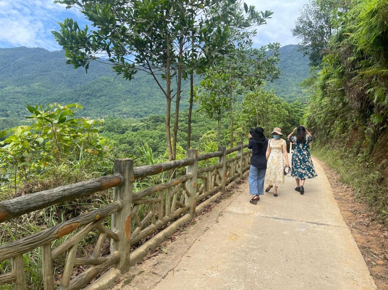 Pu Luong Sala Homestay Huong Ba Thuoc Kültér fotó