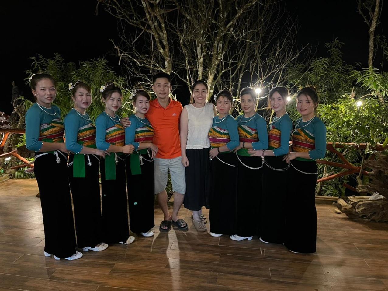 Pu Luong Sala Homestay Huong Ba Thuoc Kültér fotó