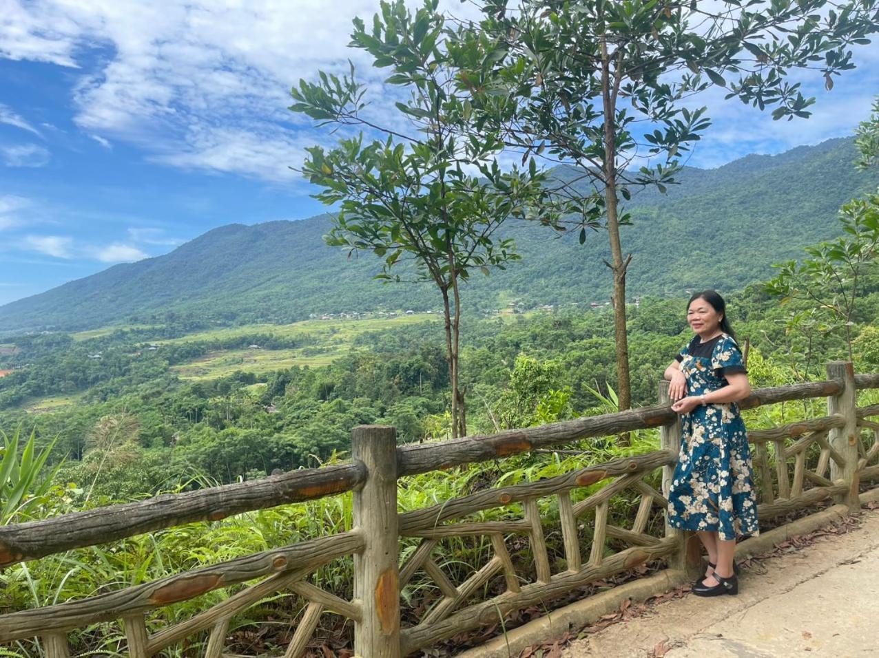Pu Luong Sala Homestay Huong Ba Thuoc Kültér fotó