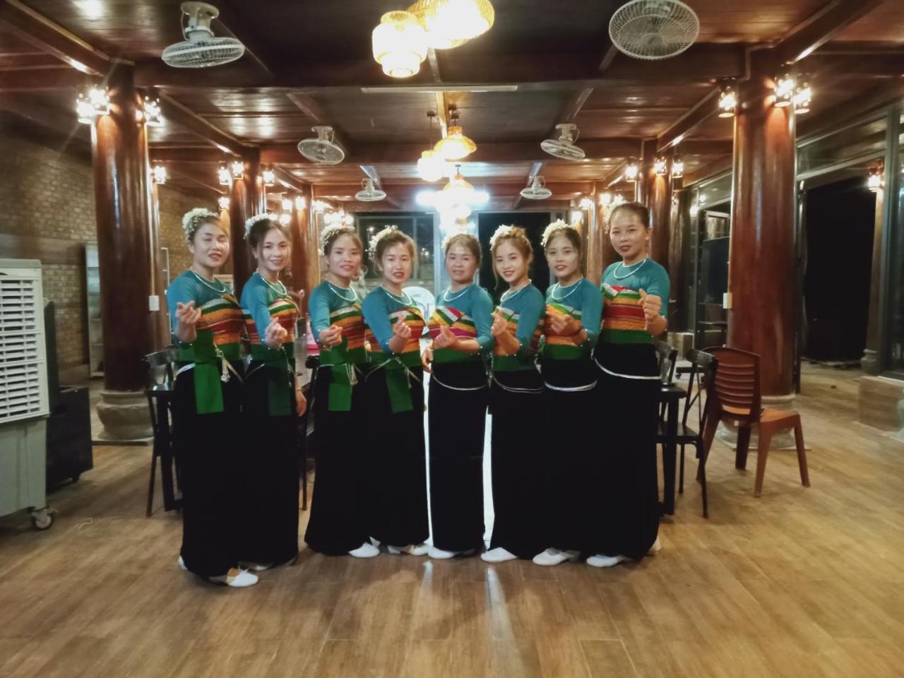 Pu Luong Sala Homestay Huong Ba Thuoc Kültér fotó