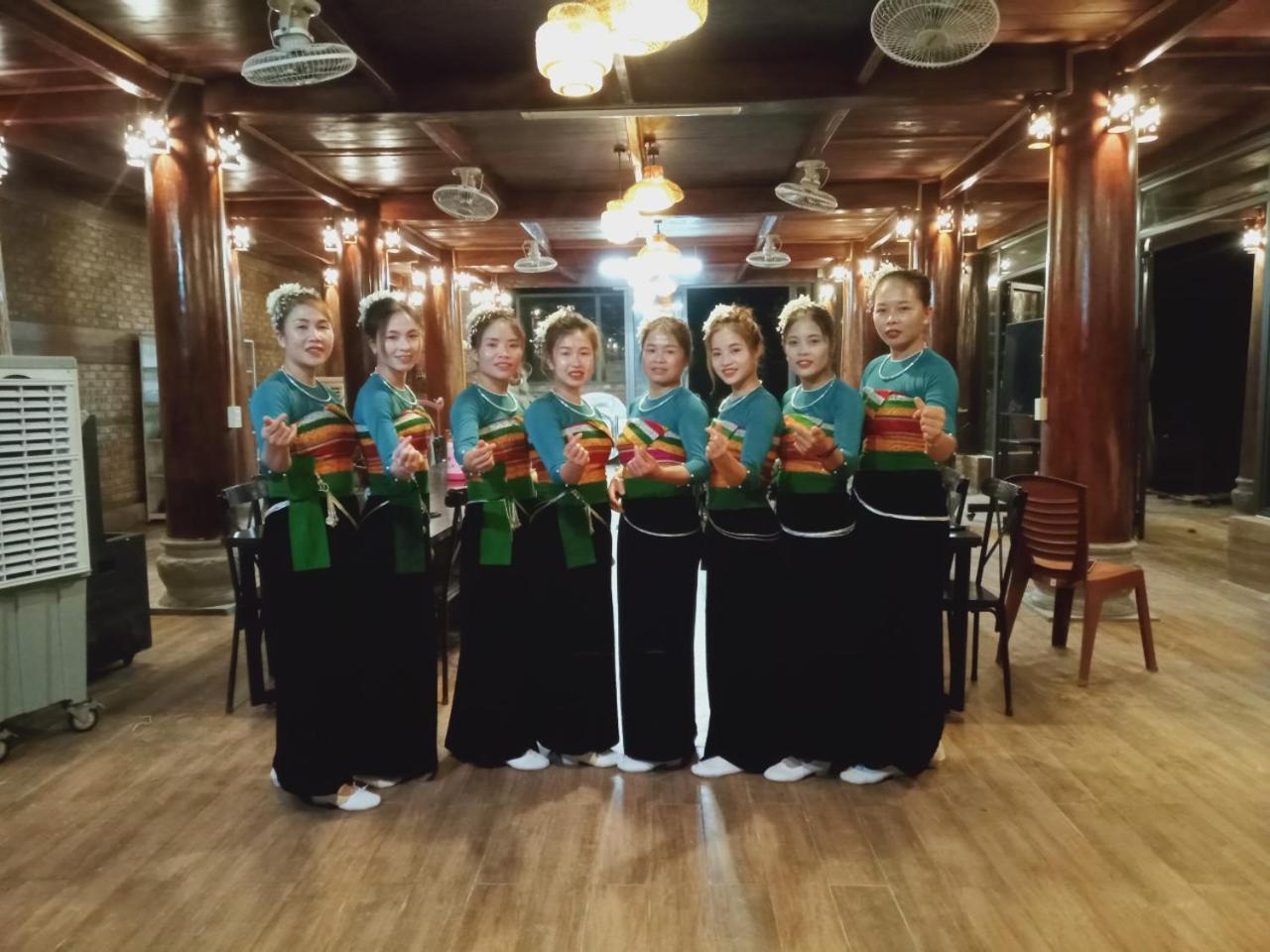 Pu Luong Sala Homestay Huong Ba Thuoc Kültér fotó