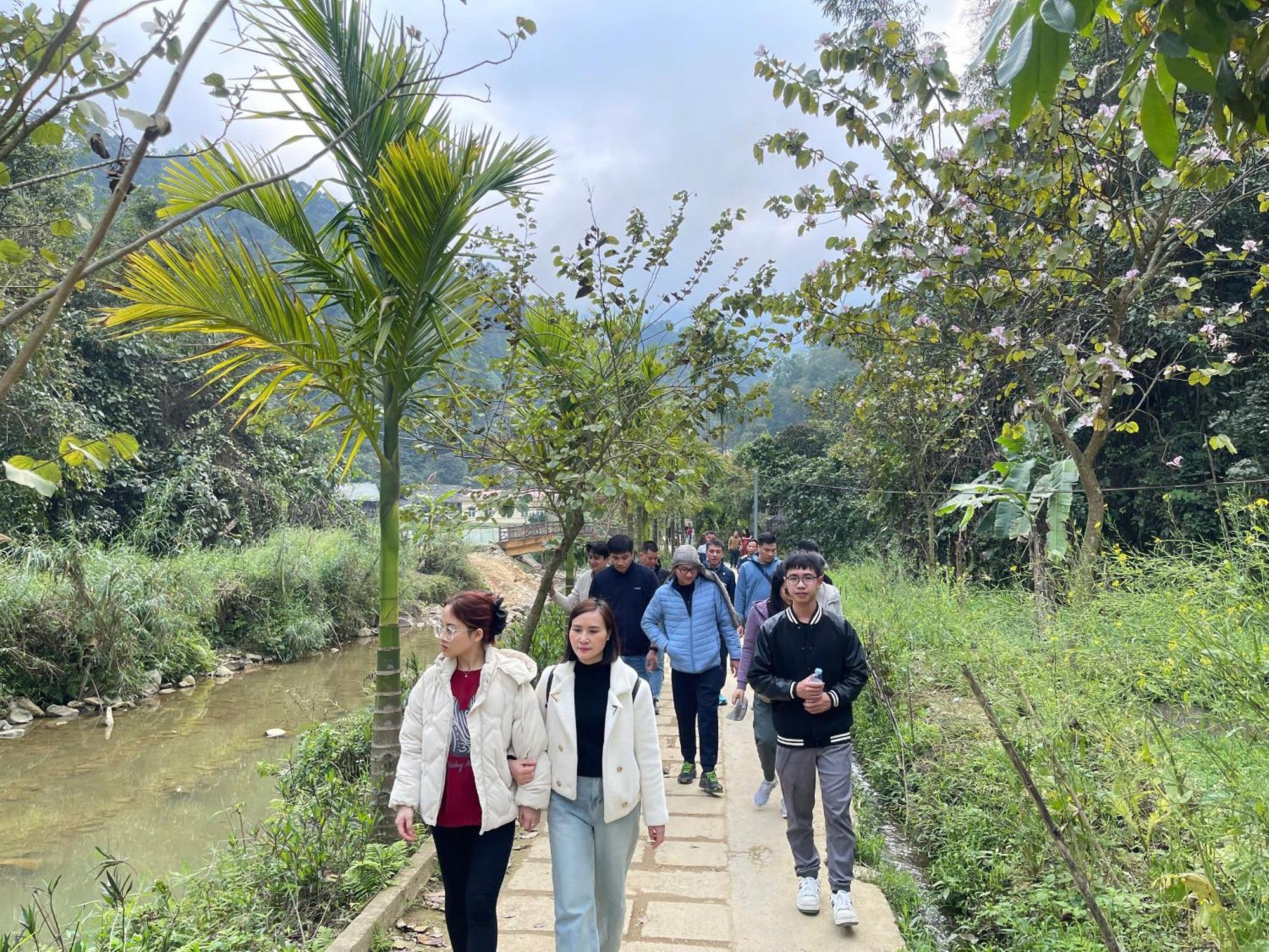 Pu Luong Sala Homestay Huong Ba Thuoc Kültér fotó